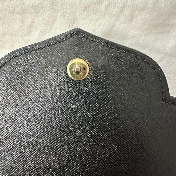 SAINT LAURENT YSL Shoulder Bag Leather Black with strap crossbody - Picture 8 of 16